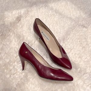 VTG Etienne Aigner Oxblood Heels
